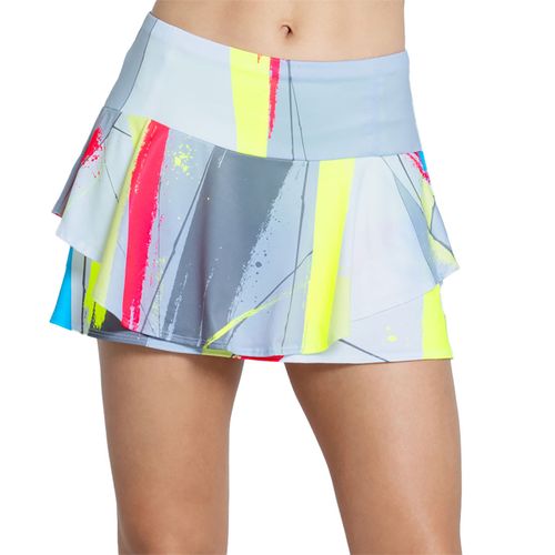 Lucky in Love Novelty Roll On Skirt Womens Neon Yellow CB786 85B710
image