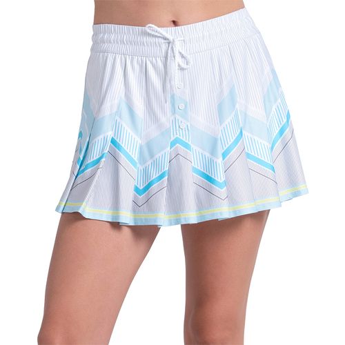 Lucky in Love Lavish Lane High Waist Skirt Womens White CB832 27F110image