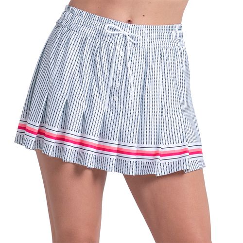 Lucky in Love Glow Set High Waist Stripe Skirt Womens Multi CB832 33F955image