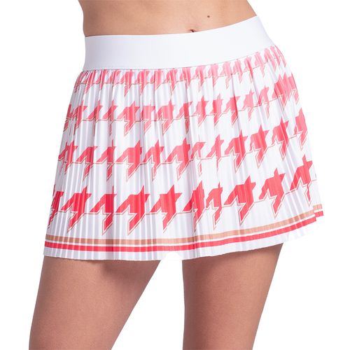 Lucky in Love At The Clubhouse Legacy Pleated Skirt Womens White CB864 83G110image