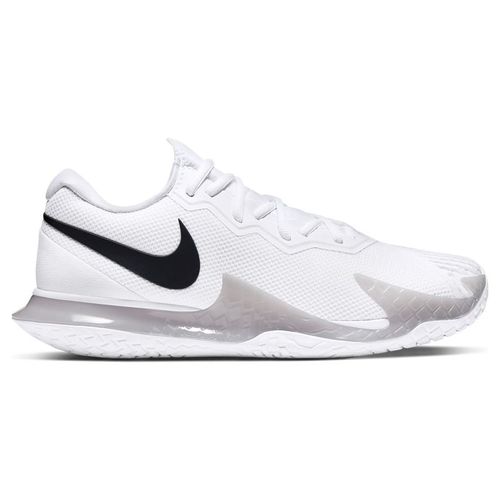 Nike Court Air Zoom Vapor Cage 4 Mens Tennis Shoe White/Black/Grey Fog CD0424 107image
