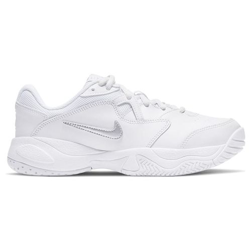 Nike Court Lite 2 Junior Tennis Shoe White/Silver CD0440 105
image