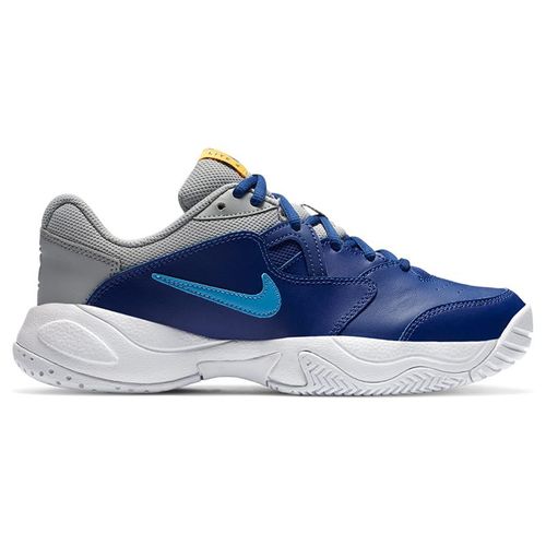 Nike Court Lite 2 Junior Tennis Shoe Deep Royal Blue/Coast/Light Smoke Grey CD0440 401image