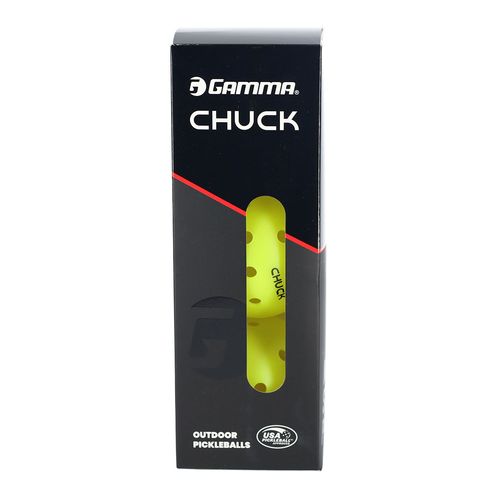 Gamma Chuck Outdoor Yellow Pickleball (3 Pack)image