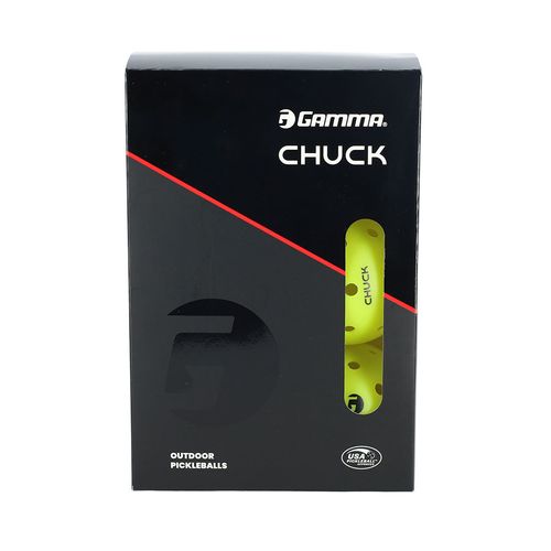 Gamma Chuck Outdoor Yellow Pickleball (6 Pack)image