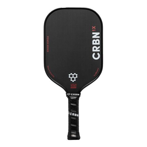 CRBN 1x Series 16mm Elongated Pickleball Paddle Black/Red CRBN1X16
image