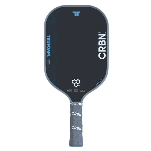 CRBN TruFoam Waves Elongated Pickleball Paddle Black/Blue CRBN3TFW
image