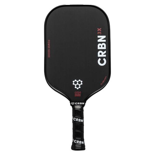 CRBN 3x Series 16mm Hybrid Pickleball Paddle Black/Red CRBN3X16
image