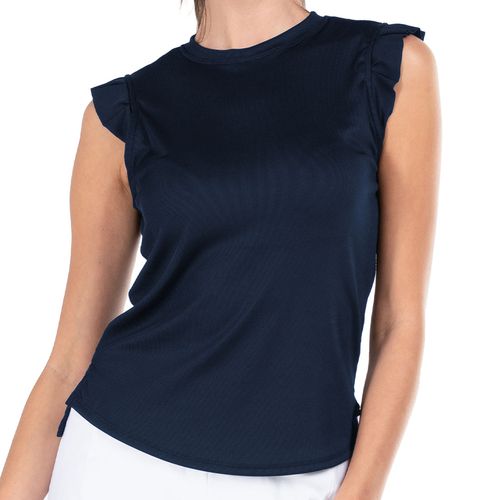 Lucky in Love Essentials Bring It On Rib Tank Top - Midnight
image