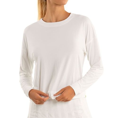 Lucky in Love LUV Protection Hype Long Sleeve Top Womens White CT910 110image