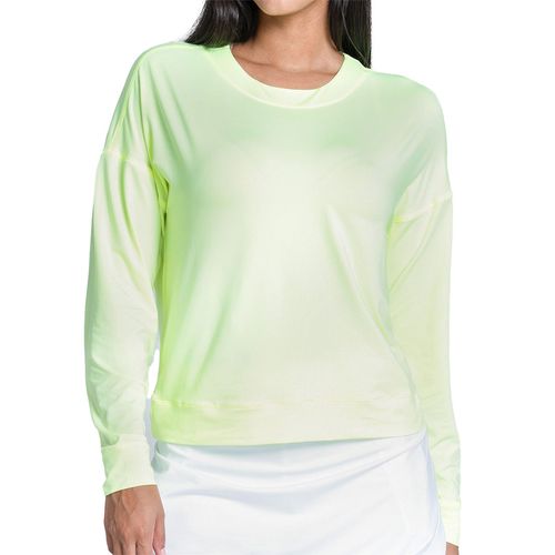 Lucky in Love L UV Protection Hype Long Sleeve Top Womens Lemon Frost CT910 718image