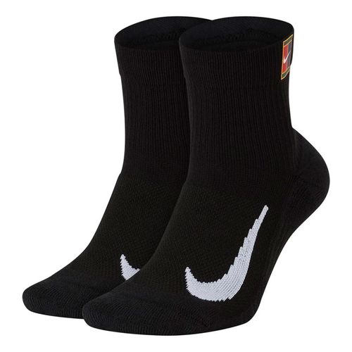 Nike Court Multiplier Max Quarter Black Ankle Sock | Midwest 