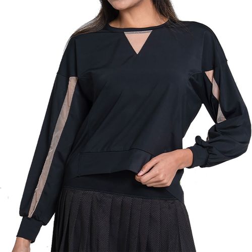 Lucky in Love Essentials Be Tulle Throw Over Womens Black CX011 001image