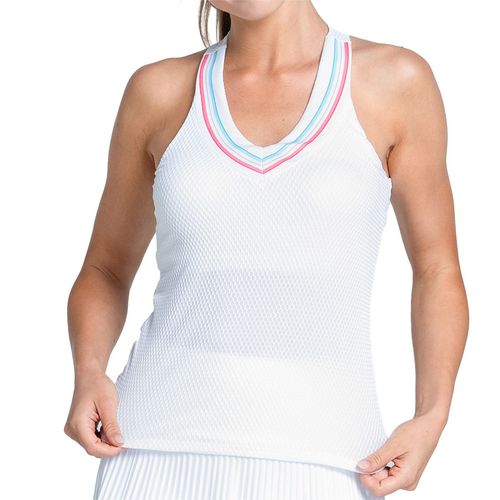 Lucky in Love Retro Revival Tank Top Womens White CX075 85A110
image