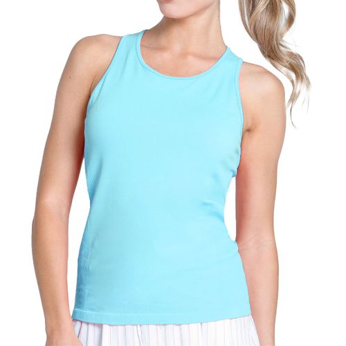 Lucky in Love Retro Revival Seamless High Neck Tank Top Womens Bahama CX077 437
image