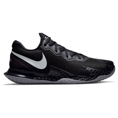 Nike Court Zoom Vapor Cage 4 Rafa Mens Tennis Shoe Black/Metallic Silver DD1579 001image