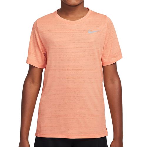 Nike Boys Short Sleeve Miler Crew Apricot Agate DD3055 844
image