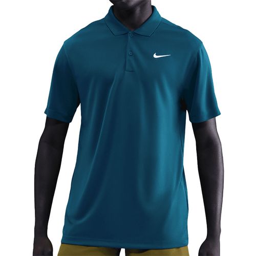 Nike Court Dri FIT Solid Polo Shirt Mens Blue Force/White DH0857 415
image