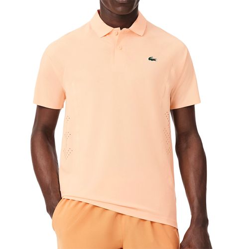 Lacoste Novak Djokovic On Court Polo Mens Light Blossom DH9986 BIGimage