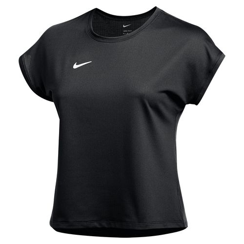 Nike Dri FIT Short Sleeve Top Womens Black/White DV3495 010image