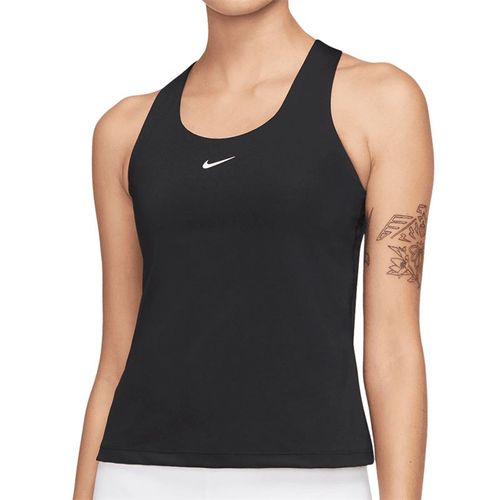 Nike Dri Fit Swoosh Bra Tank Top Womens Black/White DV9897 010
image