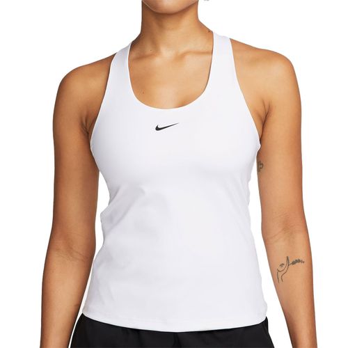 Nike Dri Fit Swoosh Bra Tank Top Womens White/Stone Mauve/Black DV9897 100
image