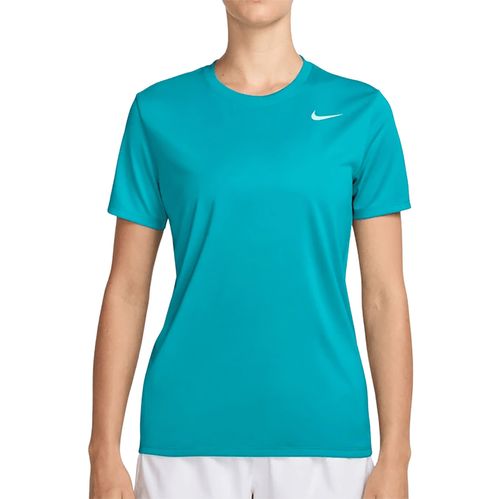 Nike Dri FIT Short Sleeve Tee Womens Dusty Cactus/White DX0687 345image