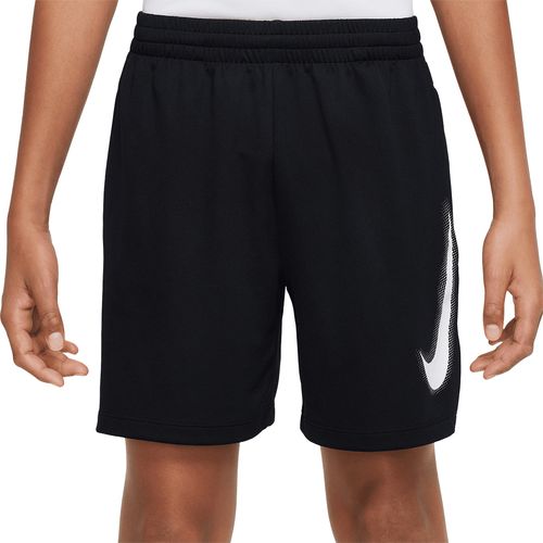 Nike Boys Dri Fit Short Black/White DX5361 010image