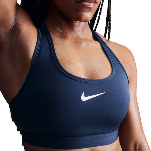 Nike Swoosh Medium Support Bra Womens Armory Navy/White DX6821 478
image