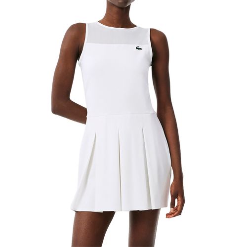 Lacoste On Court Dress Womens White EF6876 001image