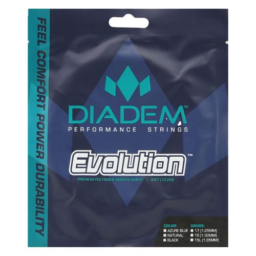 Diadem Evolution 17g (1.25mm) Tennis String Natural EVO 17 NAT
image