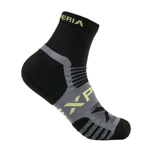 Thorlo Experia Light Cushion Ankle Tennis Sock Black EXTA00-BLKimage