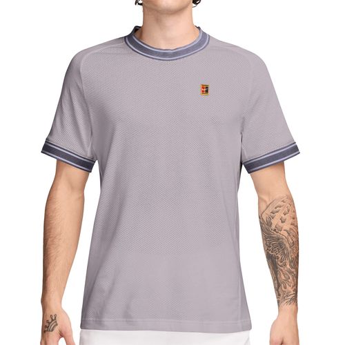 Nike Court Heritage Crew Mens Silver Lilac/Gridiron FN0318 022image