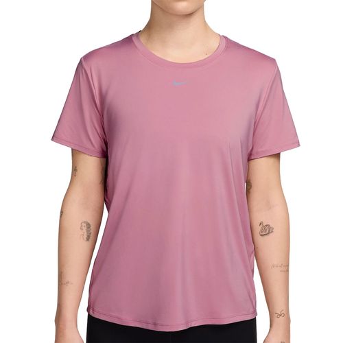 Nike One Classic Short Sleeve Top - Elemental Pink/Black
