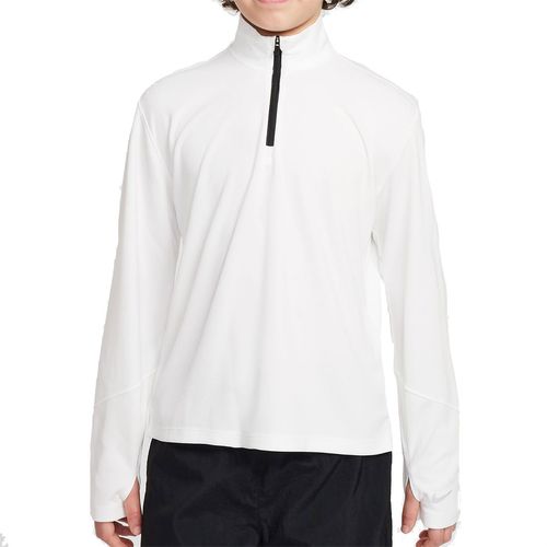 Nike Boys 1/2 Zip Long Sleeve White/Reflective Silver FN8375 100
image