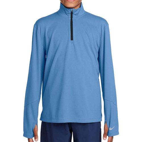 Nike Boys 1/2 Zip Long Sleeve Blue Beyond/Reflective Silver FN8375 489
image