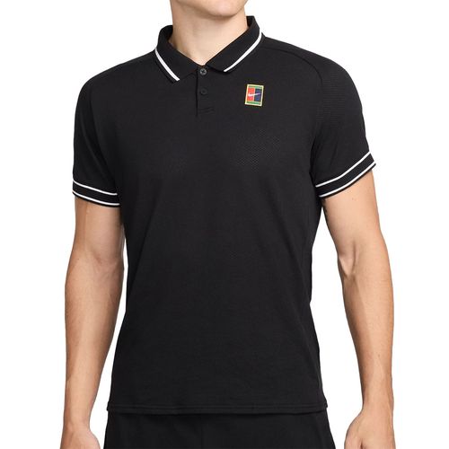 Nike Court Heritage Polo Mens Black/White FQ2101 010
image