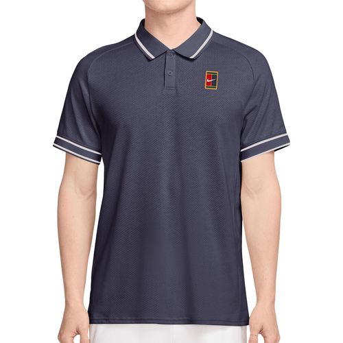 Nike Court Heritage Polo Mens Gridiron FQ2101 013image
