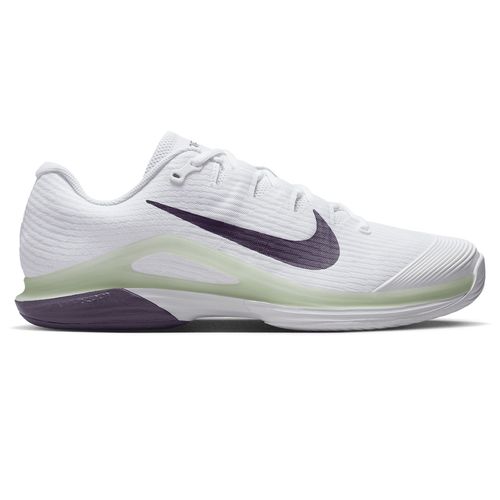 Nike Zoom Vapor 12 Mens Tennis Shoe White/Dark Raisin/Volt Tint FV5552 108image