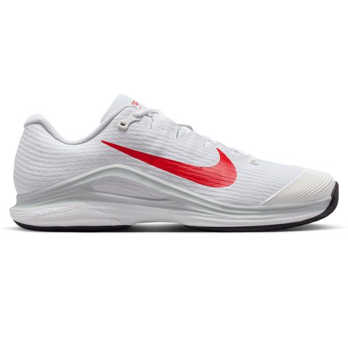 Nike Zoom Vapor 12 Mens Tennis Shoe White/Light Crimson/Pure Platinum FV5552 109image