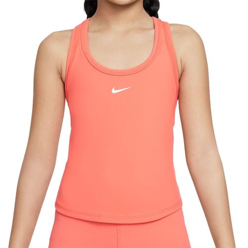 Nike One Girls Tank Top - Magic Ember/White | Midwest