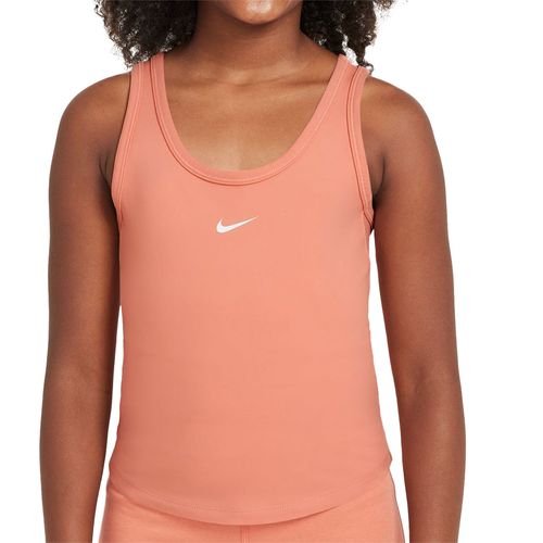 Nike One Girls Tank Top Apricot Agate/White FZ5598 844image