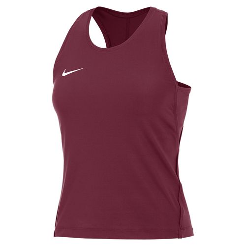 Nike Court Team Dri FIt Victory Tank Womens Maroon FZ5745 610image