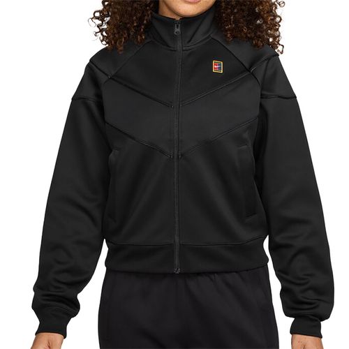 Nike Court Heritage Jacket Womens Black FZ6507 010image