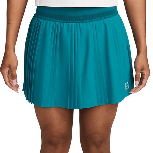Nike Court Pleated Advantage Skirt Womens Bright Spruce/White FZ6512 372image