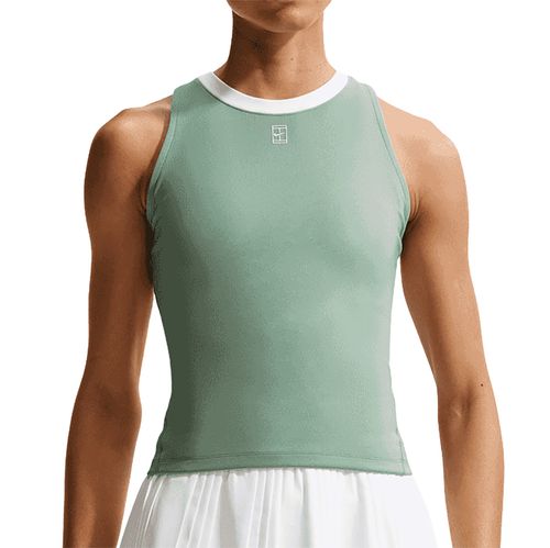 Nike Court Advantage Tank Top Womens Steam Green/White FZ6657 006image