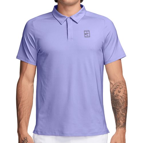 Nike Court Advantage Polo Mens Purple Pulse/Gridiron FZ6907 580image