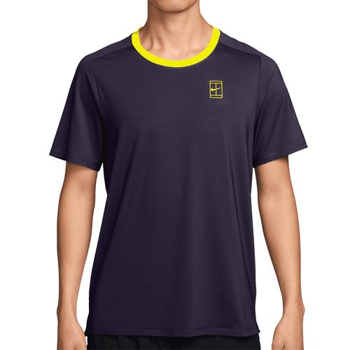 Nike Court Advantage Crew Mens Purple Dynasty/Lemon Venom FZ6910 525image