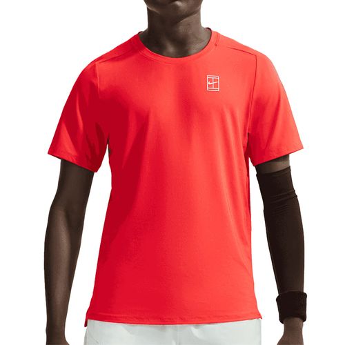 Nike Court Advantage Crew Mens Chile Red/White FZ6910 673image