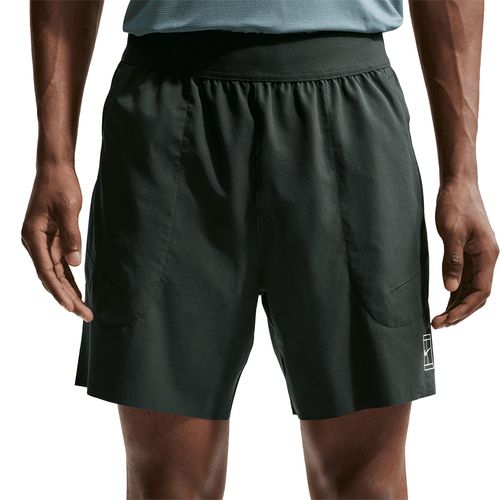 Nike Court 6 inch Advantage Short Mens Black Spruce/White FZ6913 317image